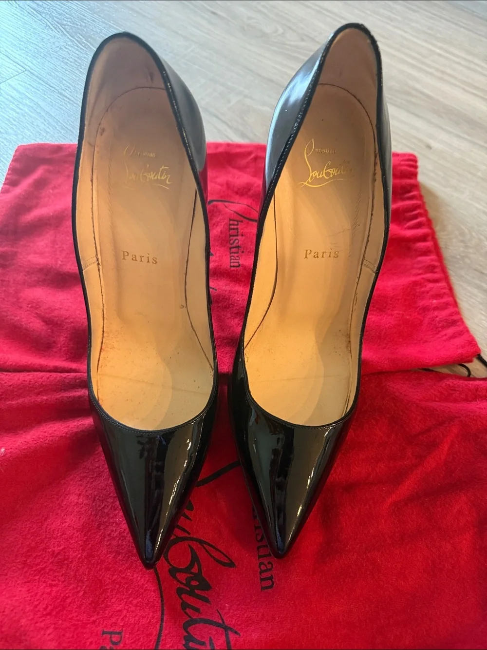 Christian Louboutin sleek black